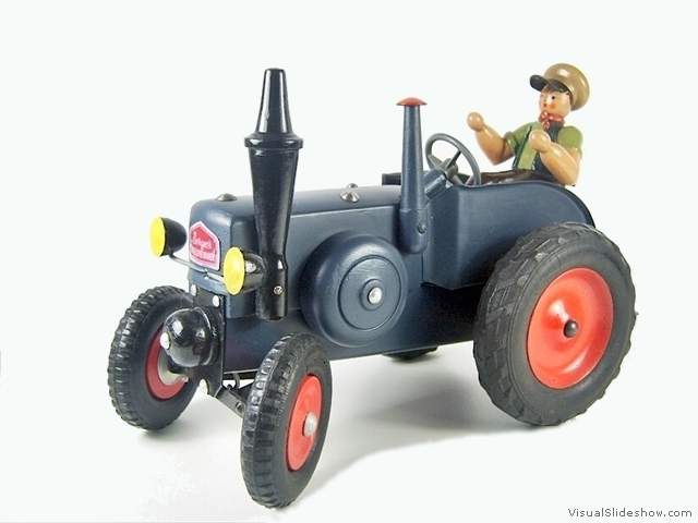 3a Traktor in original Bulldog Farbe so nicht von Berger lackiert