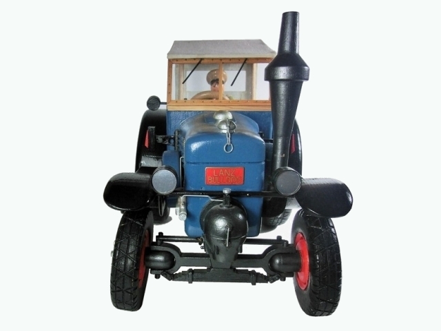 6d Lanz Bulldog 55 PS Baujahr 1938 Unikat komplett aus Holz