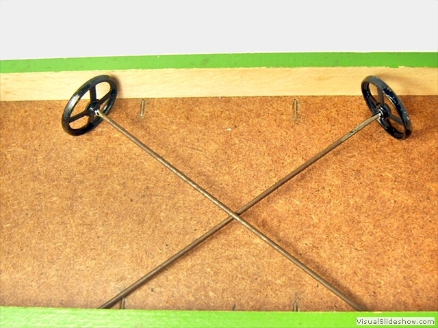 1d erster Fertigungsschritt Lenkrad vernietet auf Lenksaeule