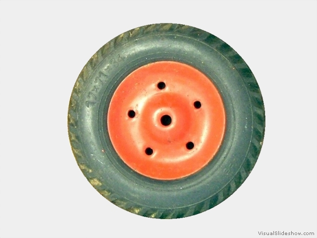 4c Anhaengerrad mit Metallfelge